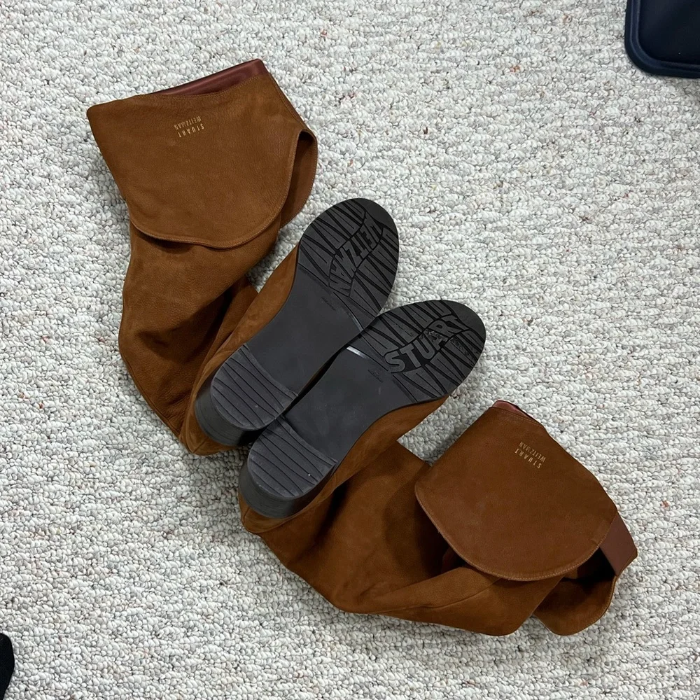 Stuart Weitzman  Suede Boots ~Sz 9.5~ - Picture 12 of 15